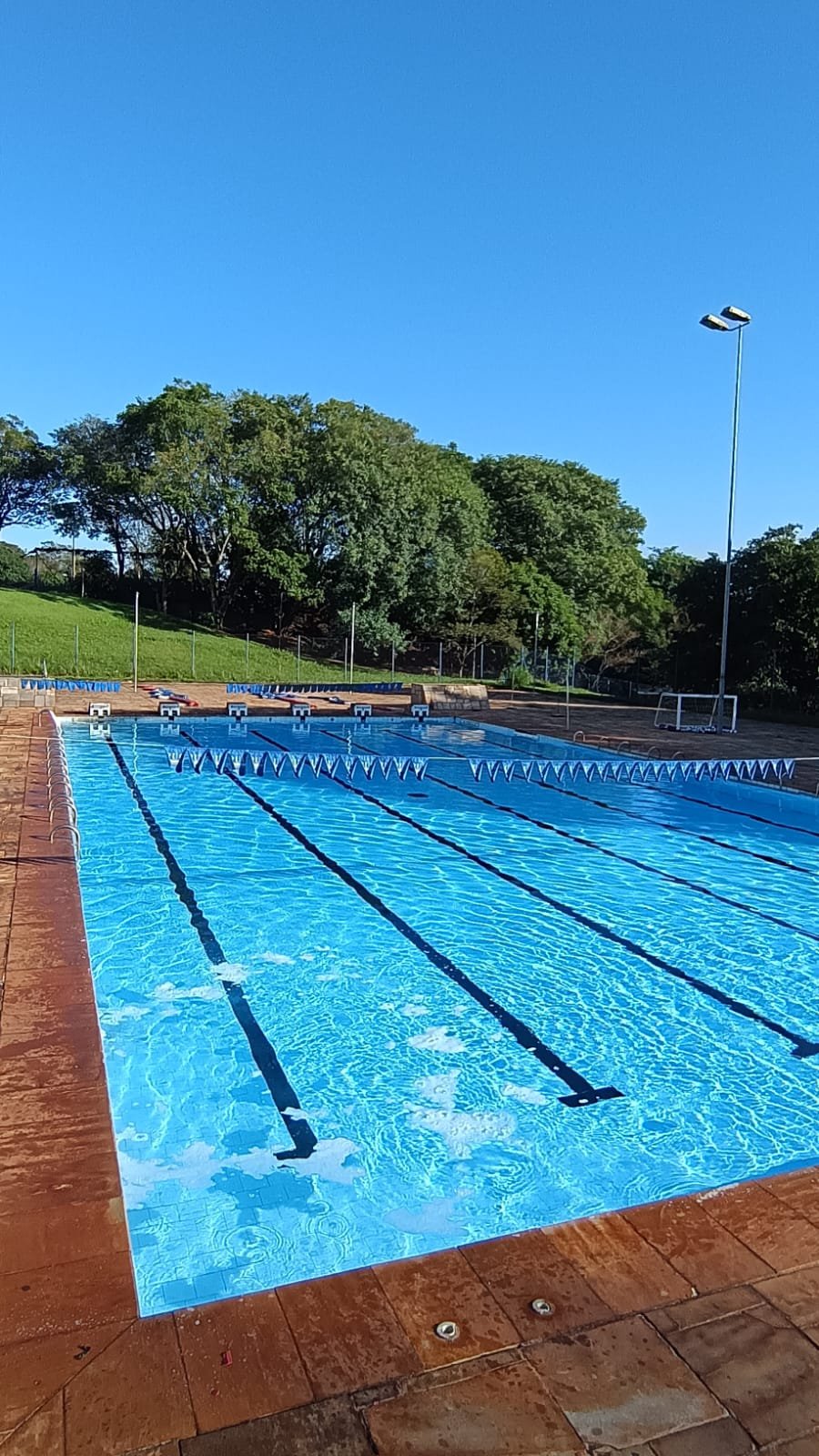 Piscina atendida pela Maremar